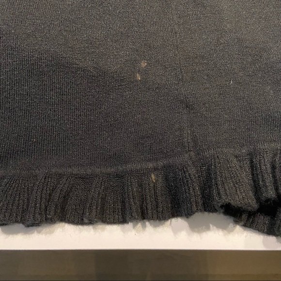 City Trend Ruffle Knit Cape - Picture 7 of 7